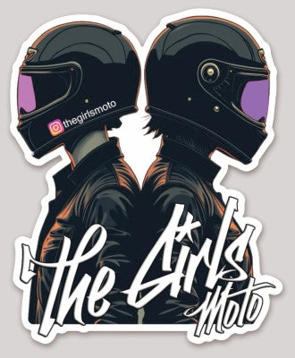 Sticker TGM OG White Logo