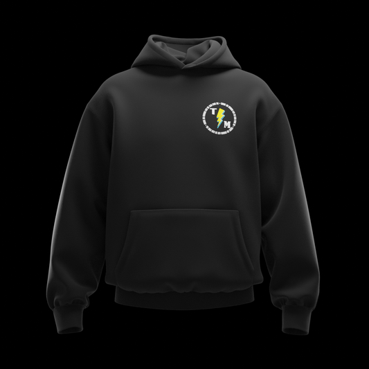Unisex No Risk No Fun Hoodie - White Logo