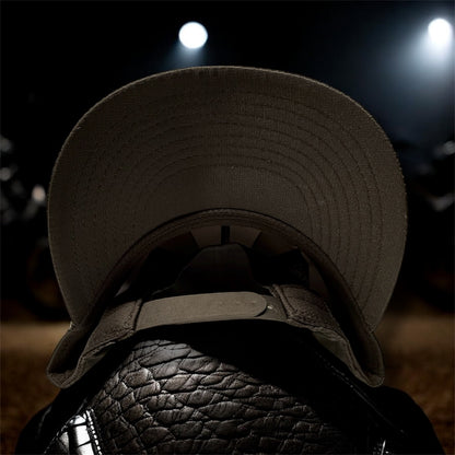 Hat TGM Tricolor on Black Snapback