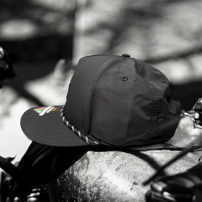 Hat TGM Black on Black Snapback