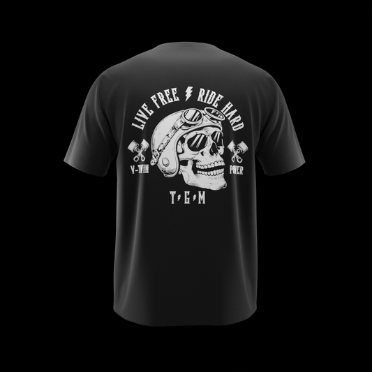 Unisex Live Free Ride Hard T-Shirt