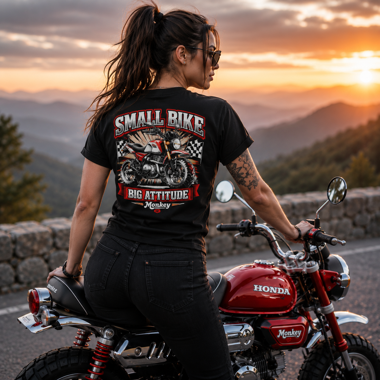 Unisex Honda Monkey T-Shirt