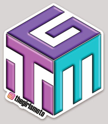 Sticker TGM Tricolor Cube