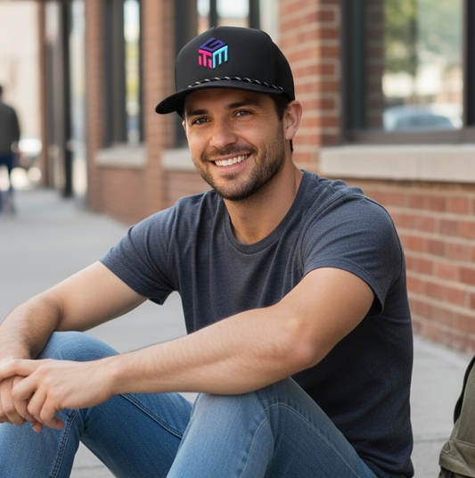 Hat TGM Tricolor Logo Snapback