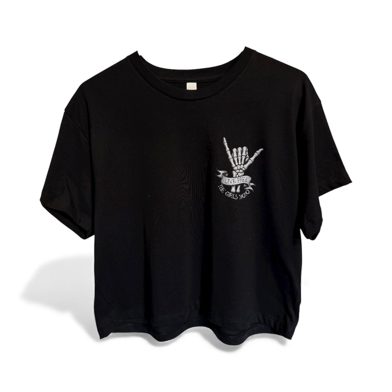 Womens Carpe Diem Crop Top T-shirt